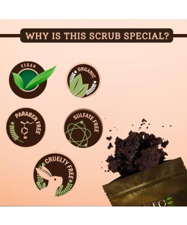 EO Laboratorie Natural Dry Face & Body Scrub - Coffee & Cinnamon Antioxidant 200g | Best Exfoliating Skincare for Glowing Skin - Buy Online on GoSupps.com