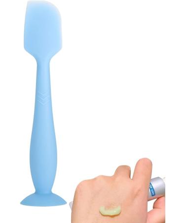 Baby Diaper Cream Spatula - Nappy Rash Cream Applicator - Baby Butt Spatula With Suction Cup | For Butt Paste Diaper Cream Newborn Baby Sky Blue - Buy Online on GoSupps.com