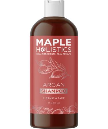Argan Oil Shampoo for Dry Hair - Sulfate Free Shampoo for Damaged Hair and Frizz with Argan Oil for Hair - Volumizing Shampoo for Hair Shine and Volume Featuring Ultra Moisturizing Natural Oils 8 Fl Oz (Pack of 1)