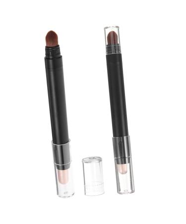 Balacoo 2pcs Make up Brush Makeup Brush Eye Shadow Sticks Eye Shadow Pens Set Lasting Eye Makeup Pencil