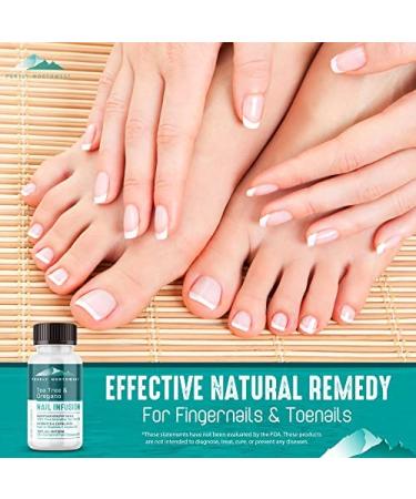 Purely Northwest Tea Tree Oil Foot Soak & Nail Repair Oil Set for Damaged Nails, Athlete's Foot, Smelly Feet & Calluses - Made in USA - Buy Online on GoSupps.com