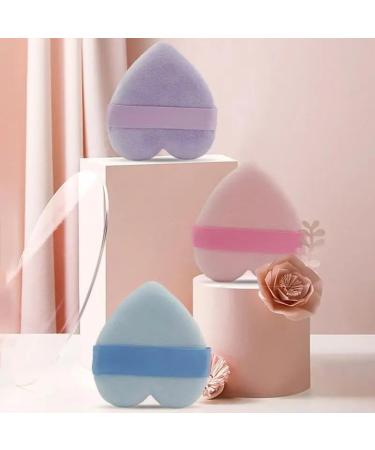 Heart-shaped Velvet forFacial Face Makeup Puff Cosmetic Makeup Cotton Sponge Puffs Make Up Tools (Color : Skin) - Buy Online on GoSupps.com