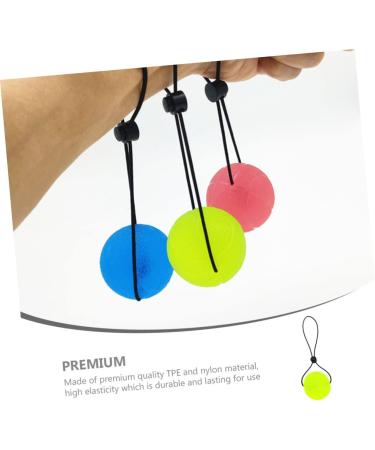 Oatipho Finger Trainer & Stress Ball - Hand Exercise & Massage Tool for Strength & Relaxation - 20x5cm Yellow - Buy Online on GoSupps.com