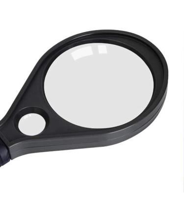 Professional 2.5X 5X Handheld 80MM Magnifier Super High Clarity Lightweight for Reading Inspection Hobby Observation Classroom Science - A Full of Stars - Buy Online on GoSupps.com