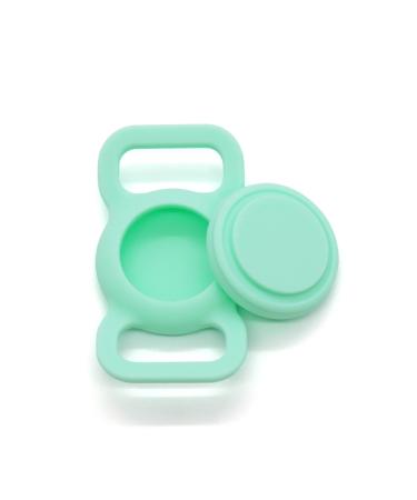 For Airtag dog collar for Apple Airtag Dog Tracker GPS Tracking Accessories Anti-Lost Protective cover Silicone Air Tag Katzenhalsband Hund Airtag holder for pets cat dog hall tapes mint mint