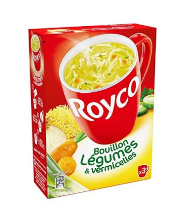 ROYCO - Minute Soup Vegetable Broth and Vermicelli 60G - Pack of 4