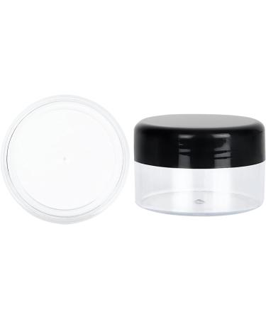 ZIQI 100 Pieces Sample Empty Containers 20g Clear Cosmetic Container Jars with Lids Plastic Pot Makeup Jars for Cosmetics Cream Lip Balm Lip Scrub Ointments-Leak Proof - Buy Online on GoSupps.com