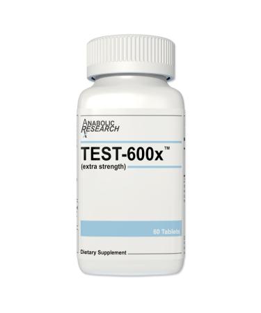 Test-600x - Testosterone Support & Muscle Growth Formula - 60 Tablets - 1 Month Supply