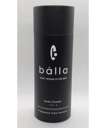 B lla Body Powder for Men - Fragrance-Free Formula