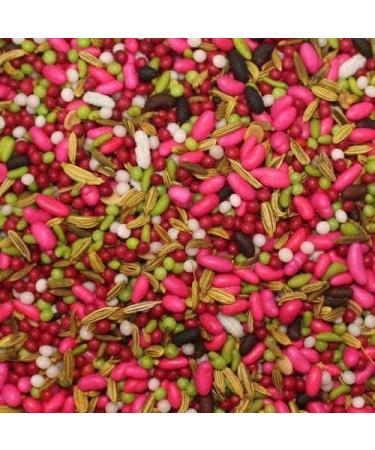 Hungry Harvest Gulab Mukhwas - 300g Mouth Freshener with Rose & Healthy Seeds | International Shipping Available - Buy Online on GoSupps.com