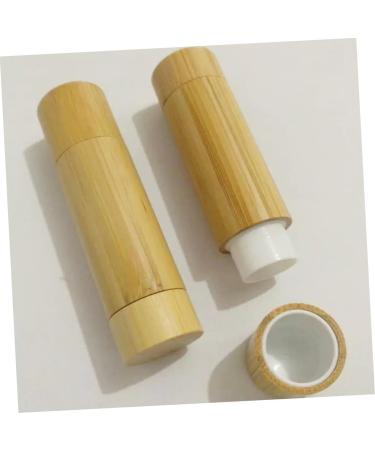 minkissy Empty Lip Gloss Containers Lip Gloss Wand Tubes Clear Lip Balm Mini Lip Gloss Tubes Lipstick Containers Clear Container with Lid Lip Balm Tube Bamboo Filling Lip Gloss Stick - Buy Online on GoSupps.com