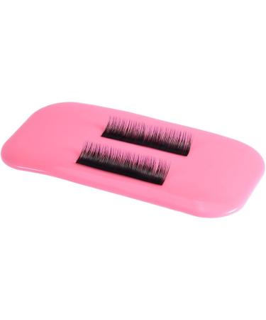 Silicone Eyelashes Holder Pad for Eyelash Extensions | Reusable False Eyelashes Keeper Palette in Pink - Buy Now! - Buy Online on GoSupps.com