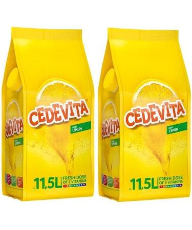  Cedevita Cedevita lemon taste instant vitamin drink 2 x 900 g - Buy Online on GoSupps.com