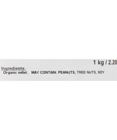 Yupik Organic Millet Flour 1 kg Gluten-Free Non-GMO Kosher Vegan Raw Salt-Free Plant-Based Protein Source of Fiber & Iron Ideal for Baking & Cooking 1 kg (Pack of 1) - Buy Online on GoSupps.com
