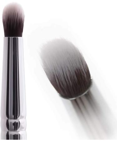 Nanshy Eyeshadow Brush Set 7 Professional Eye Make-up Brushes inc Blending Thin Liner Angled Eye Brow Flat Concelear - Cruelty- Free & Vegan - Black - Buy Online on GoSupps.com