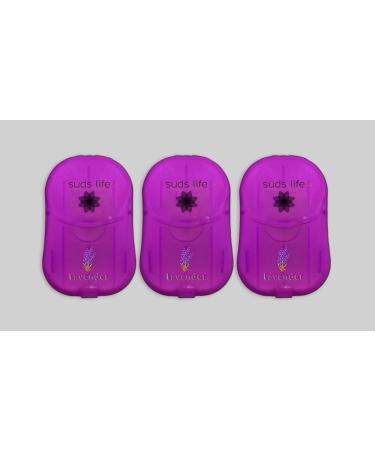 Buy Suds Life Paper Soap Sheets - Portable Travel Soap (150 Sheets) in Orange Coconut Lavender - Perfect for Camping & Toiletry - Pack of 3 Mixed - Buy Online on GoSupps.com