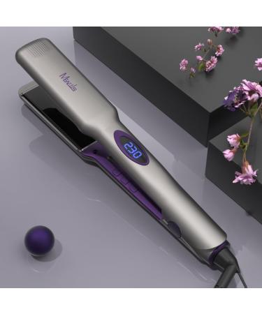 Double Ionic Hair Straightener Brush - BEJARM Anti-Scald Electric Hot Brush | Fast Heat-up in 30s for Smooth Stylish Hair - Buy Online on GoSupps.com