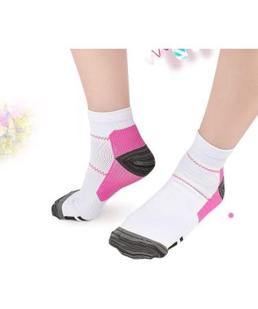 7 Pairs Compression Socks for Women & Men Plantar Fasciitis Relief Foot Pain Arch Support- Upgraded Sport Compression socks Best for Athletic Running Medical Pregnant L-XL 7 colors - Buy Online on GoSupps.com