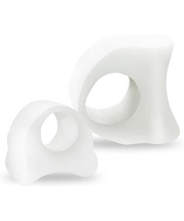 FabaCare Corbby Toe Separator with Gel Corector | Hallux Valgus Toe Spreader & Silicone Wedge Size L for Pain Relief - Buy Online on GoSupps.com