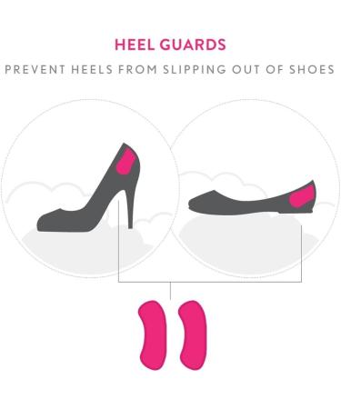 Shoe Essentials Set: Heel Guards, Ball of Foot Cushions, Anti Skid Pads - Women's Shoes - Buy Online on GoSupps.com