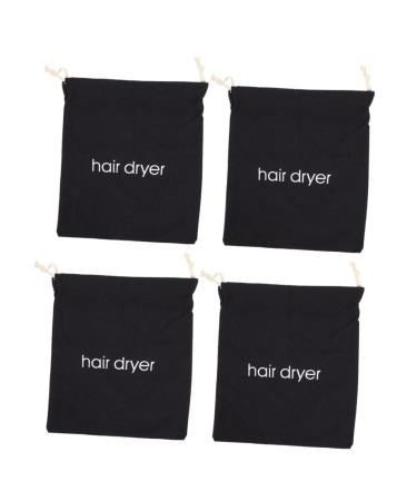 NOLITOY 4pcs Hair Dryer Storage Bag Storage Bags Travel Tote Bag Cosmetic Bags Drawstring Bag Universal