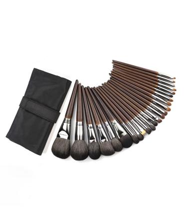 Buy Portable 24-Piece Makeup Brush Set | Beauty Tools & Brushes for Flawless Application | International Shipping - Buy Online on GoSupps.com