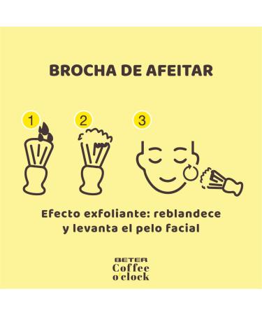 Beter Coffee Oclock Vegan Shaving Brush with Synthetic Bristles Eco-Friendly Grooming Tool - Buy Online on GoSupps.com