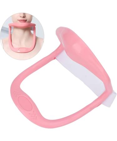 Naked Adjustable Neck Support - Pain Relief Neck Tractor & Cervical Spine Wrap in Pink | Prevents Cervical Spondylosis - Buy Online on GoSupps.com