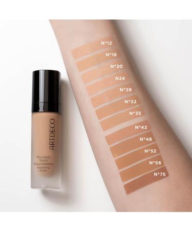 ARTDECO Perfect Teint Foundation - Long-Lasting Oil-Free Liquid Foundation in Olive Beige (20ml) | International Shipping Available - Buy Online on GoSupps.com