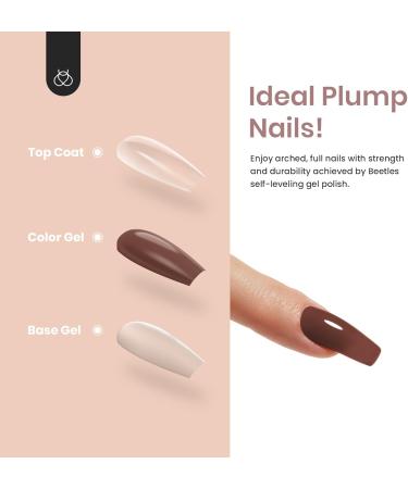 Beetles Gel Nail Polish Kit with Light Starter Kit Classic Elegance 6 Colors Glitter Nude Brownails Neutral Pink Gel Polish Soak Off UV LED Nail Lamp Base Gel Top Coat DIY Home Manicure Gift Classic Elegance Starter Kit - Buy Online on GoSupps.com