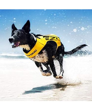 Ezydog Premium Life Jacket for Dogs | DFD X2 Dog Chimal Vest - Small Medium & Large Sizes | Blue 4XS Lifeguard Vest with Handle - Buy Online on GoSupps.com
