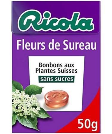 Ricola - Sugar Free Elderflower 50G - Buy Online on GoSupps.com