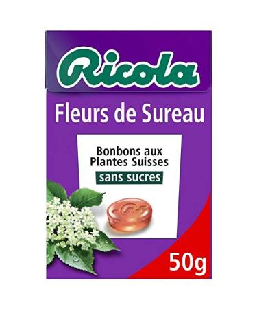 Ricola - Sugar Free Elderflower 50G