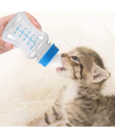 Maval Bottle Pet - 150ml Durable Silicone Baby & Pet Feeding Bottle with Nipple & Brush Set | Ideal for Newborn Puppies & Kittens - Buy Online on GoSupps.com