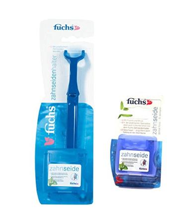 Fuchs dental floss holder + Fuchs dental floss 50m extra