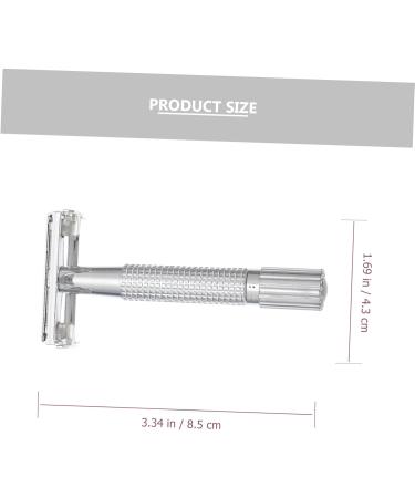 Buy 1 Set Long Handle Razor Beard Shaving Cutter - Old Style Manual Beard Shaver for Men - International Shipping Available - Buy Online on GoSupps.com