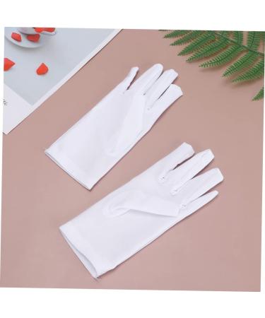 Healeved 20 Pairs Moisturizing Sun Sun Protection Protective Microfiber Moisturizing Work Miss Jewelry White Thin - Buy Online on GoSupps.com