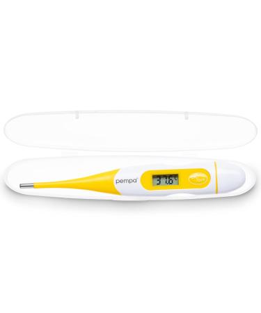 Buy Pempa Digital Fever Thermometer - Waterproof with Flexible Tip for Accurate Rectal Oral & Armpit Readings - Fast Shipping Worldwide - Buy Online on GoSupps.com