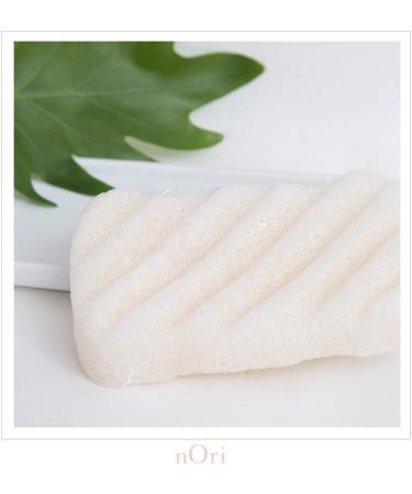 NORI KONJAC SPONGE - Natural Fiber Cleansing Exfoliator for All Skin Types - Buy Online on GoSupps.com
