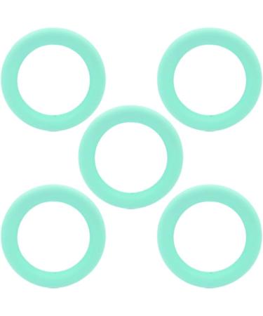 Yuanshenortey 5Pcs 65mm Silicone Teething Toys - DIY Baby Chewable Nursing Shower Gifts | International Shipping Available - Buy Online on GoSupps.com