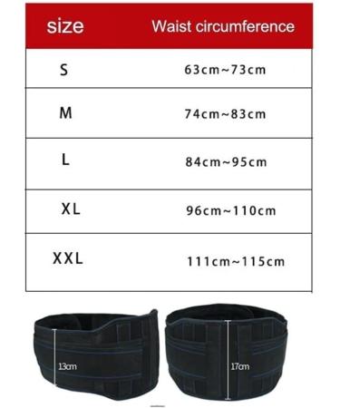 Compression Lumbar Support for Sciatic Nerve Pain Relief - XXL Black - Unisex Waist & Hip Brace for Work & Training - Buy Online on GoSupps.com