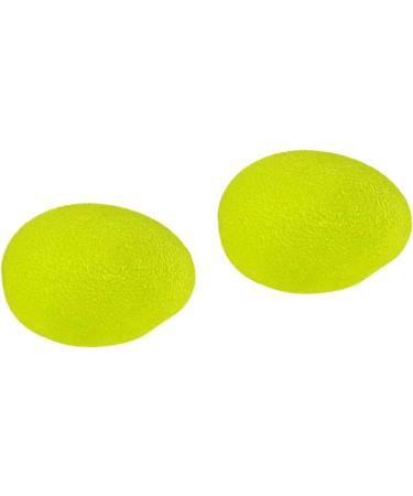 Healeved 2pcs Hand Grip Balls - Stress Relief Finger Exercise & Egg Shape Strengthener for All Ages - Buy Online on GoSupps.com