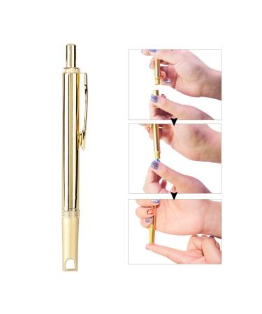 ANGGREK Pure Copper Blood Lancet Pen - Painless Blood Test Device for Cupping & Acupuncture - Buy Online on GoSupps.com