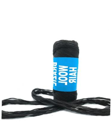 70g African Wig Folding Wool Yarn - Premium Brazilian Twisting Hair for Salon & Home Use - International Shipping Available - Buy Online on GoSupps.com