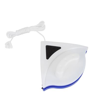 Magnetic Double Sided Window Cleaner with Glass Wiper and 2 Cotton Cloths Outdoor Tool