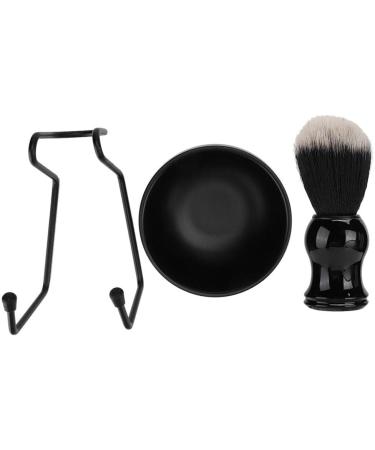 GHQYP Stainless Steel Razor Brushes Set - 3 Pieces with Shaving Soap Ment Holders & Bowl for Men - Professional Grooming Accessories - Buy Online on GoSupps.com