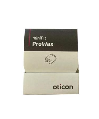 Oticon Hearing aid prowax minifit Wax Filters. The pro Wax Traps/Guards are The Perfect Accessories/Supplies to The Opticon OPN Hearing aids with Cleaning Brush.