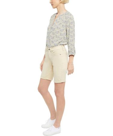 Shop NYDJ Ella Shorts w/1 Cuff in Butter - Size 14 | International Shipping Available - Buy Online on GoSupps.com