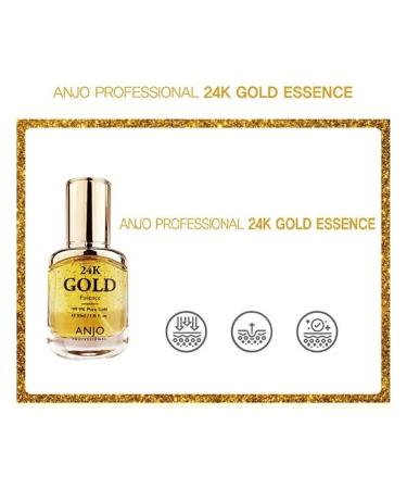 Buy ANJO Skin Care 24K Set - Toner Emulsion Essence Cream Eye Cream & Ampoule - International Shipping - Buy Online on GoSupps.com