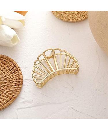 Hair Claws Hair Clips SharkClips Retro Metal Geometric Shark Clip Hollow Flowers Catch Clip Hair Accessories Large Bath Hairpins for Women Girls (Color : C) (Color : B) (Color : A) - Buy Online on GoSupps.com